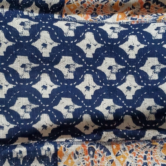 Zara woman's batik print top, M - Picture 4 of 6